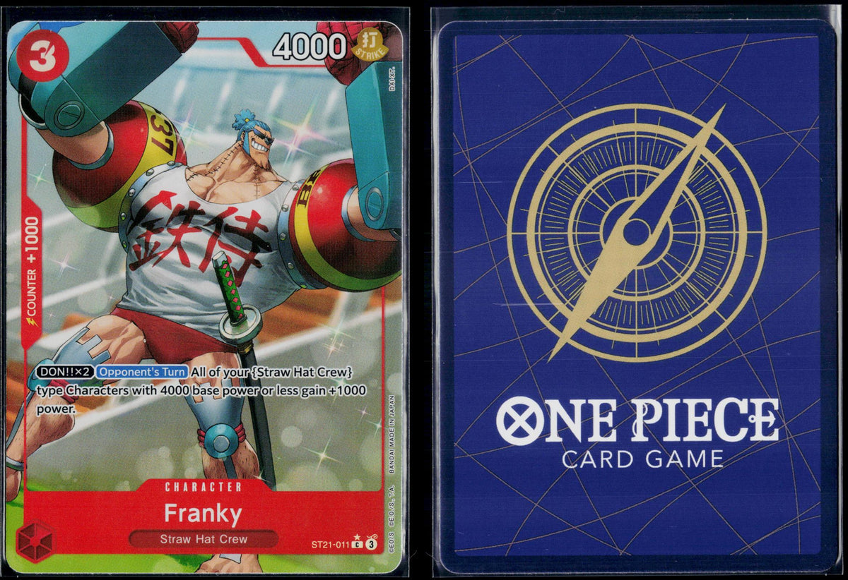 FRANKY (PARALLEL) ST21-011 ONE PIECE STARTER DECK EX: GEAR 5 C NM