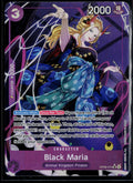 BLACK MARIA (PARALLEL) OP08-074 ONE PIECE TWO LEGENDS SR NM