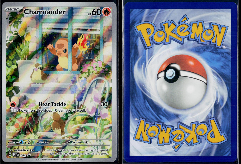 CHARMANDER 044 POKEMON SCARLET & VIOLET PROMO HOLO P NM