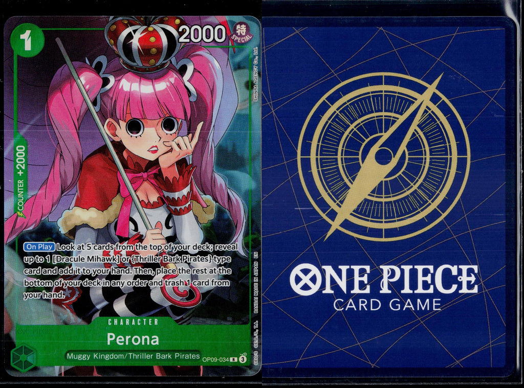 PERONA (ILLUSTRATION BOX VOL.4) OP09-034 ONE PIECE NM