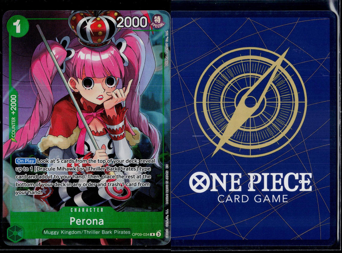 PERONA (ILLUSTRATION BOX VOL.4) OP09-034 ONE PIECE NM