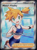 MISTY'S VITALITY 111/084 POKEMON PITCH BLACK ULTRA RARE HOLO NM