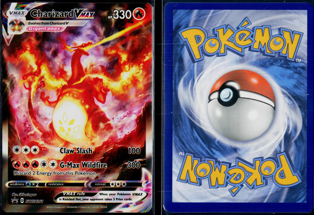 CHARIZARD VMAX SWSH261 POKEMON SWORD & SHIELD PROMO HOLO P NM