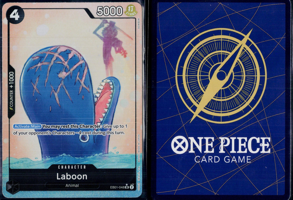 LABOON (ALTERNATE ART) EB01-048 ONE PIECE FOIL NM