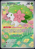 SHAYMIN 185/182 🐬 POKEMON DESTINED RIVALS IR ☀️ HOLO NM/M 🌴