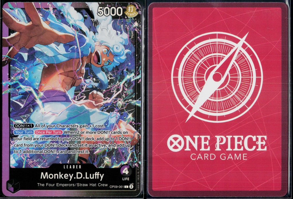 MONKEY.D.LUFFY OP09-061 ONE PIECE ST 26: PURPLE/BLACK MONKEY.D.LUFFY NM