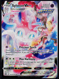 SYLVEON VMAX TG15/TG30 POKEMON BRILLIANT STARS TRAINER GALLERY HOLO VMAX RARE NM