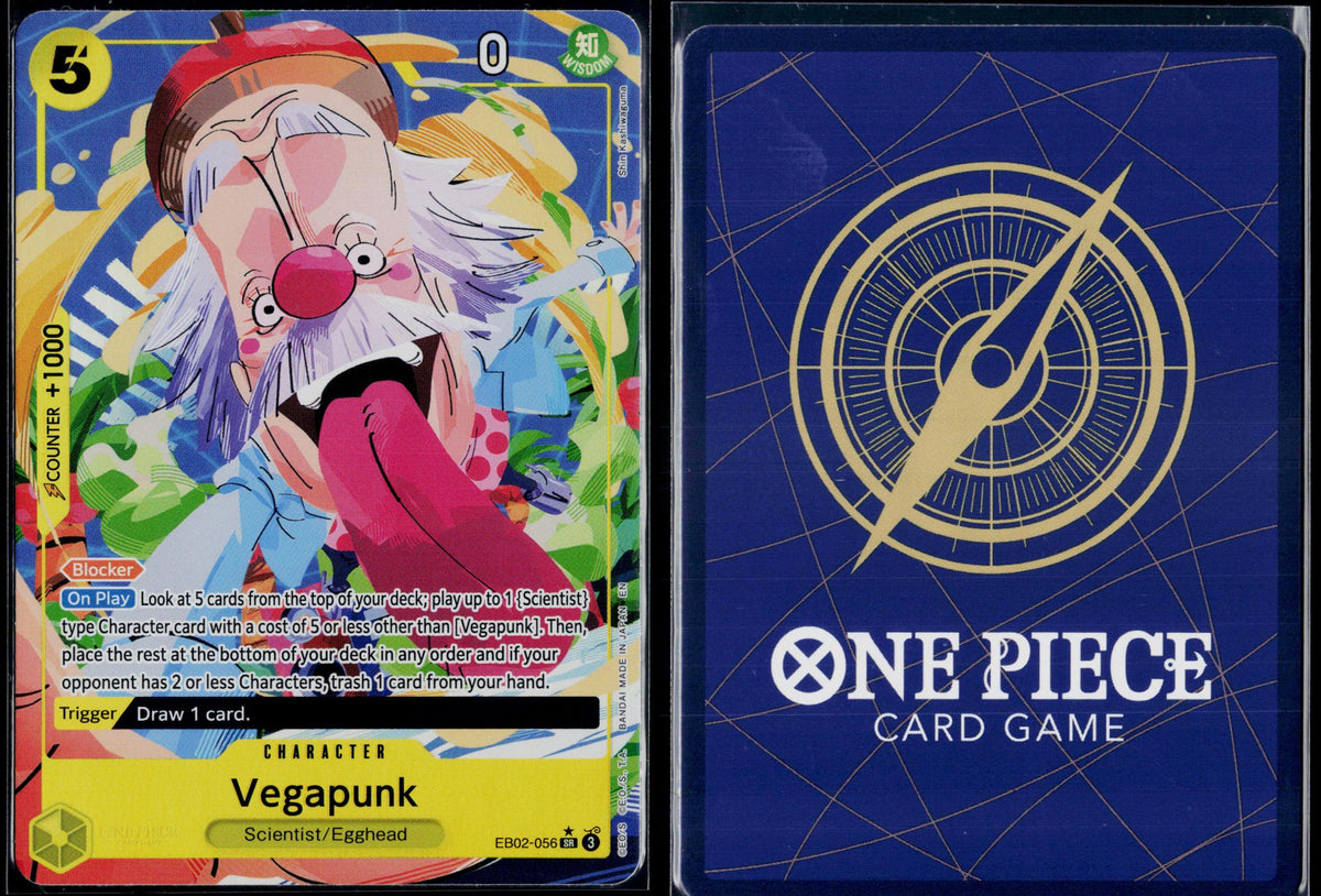 VEGAPUNK EB02-056 ONE PIECE EXTRA BOOSTER: ANIME 25TH COLLECTION NM