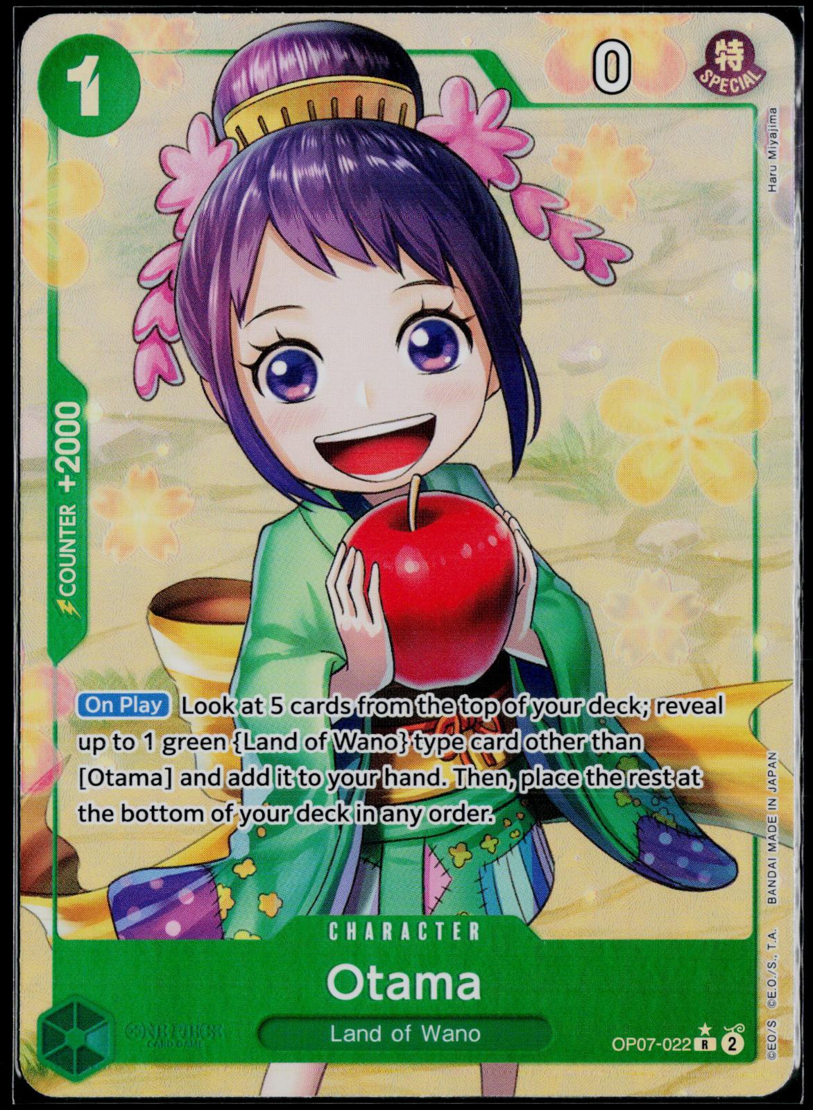 OTAMA (PARALLEL) OP07-022 ONE PIECE 500 YEARS IN THE FUTURE R FOIL NM