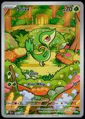 SNIVY 087/086 POKEMON BLACK BOLT HOLO ILLUSTRATION RARE NM