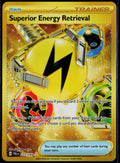 SUPERIOR ENERGY RETRIEVAL 277/193 POKEMON PALDEA EVOLVED HYPER RARE HOLO NM