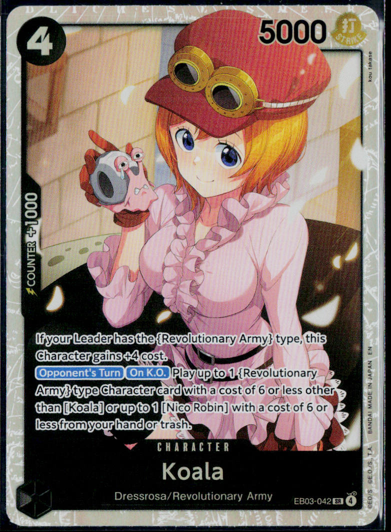 KOALA EB03-042 ONE PIECE EXTRA BOOSTER: ONE PIECE HEROINES EDITION SR NM