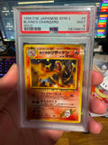 BLAINE'S CHARIZARD HOLO 6 PSA 9 POKEMON GYM 2 JAPANESE
