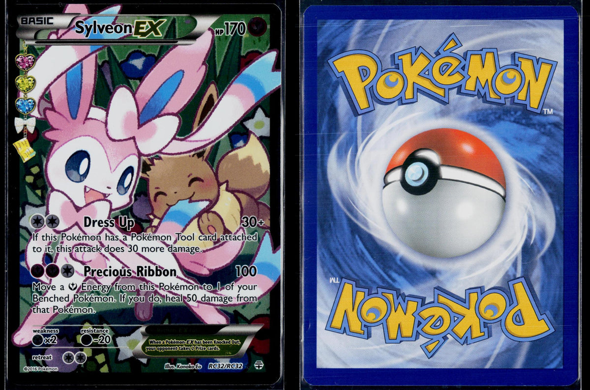 SYLVEON EX RC32/RC32 POKEMON GENERATIONS ULTRA RARE HOLO NM