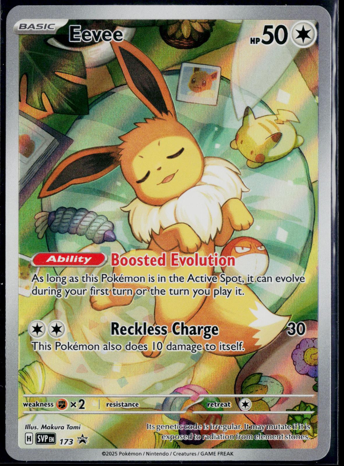 EEVEE 173 POKEMON SCARLET & VIOLET PROMO HOLO P NM