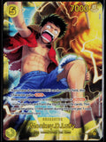 MONKEY.D.LUFFY OP15-119 ONE PIECE ADVENTURE ON KAMI'S ISLAND SEC FOIL NM
