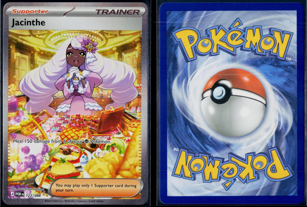 JACINTHE 122/088 🐬 POKEMON PERFECT ORDER HOLO SIR ☀️ NM/M 🌴