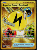 SUPERIOR ENERGY RETRIEVAL 277/193 POKEMON PALDEA EVOLVED HYPER RARE HOLO NM