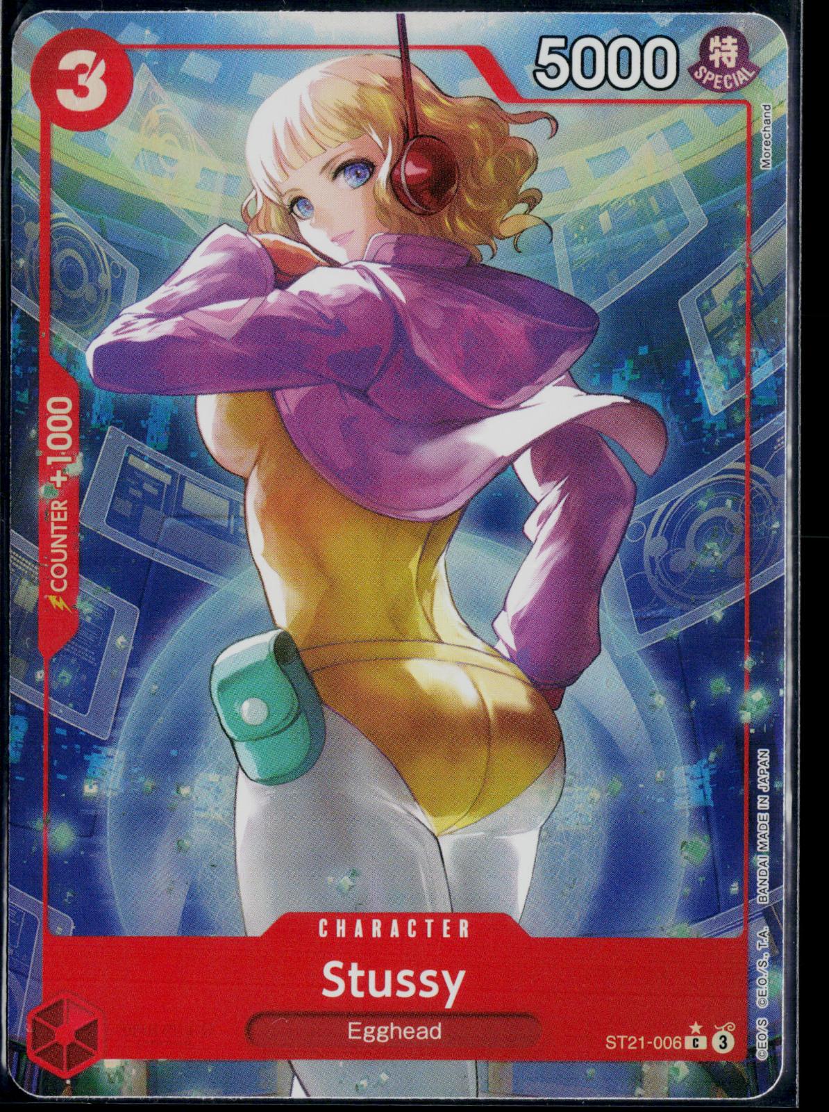 STUSSY (PARALLEL) ST21-006 ONE PIECE STARTER DECK EX: GEAR 5 C NM