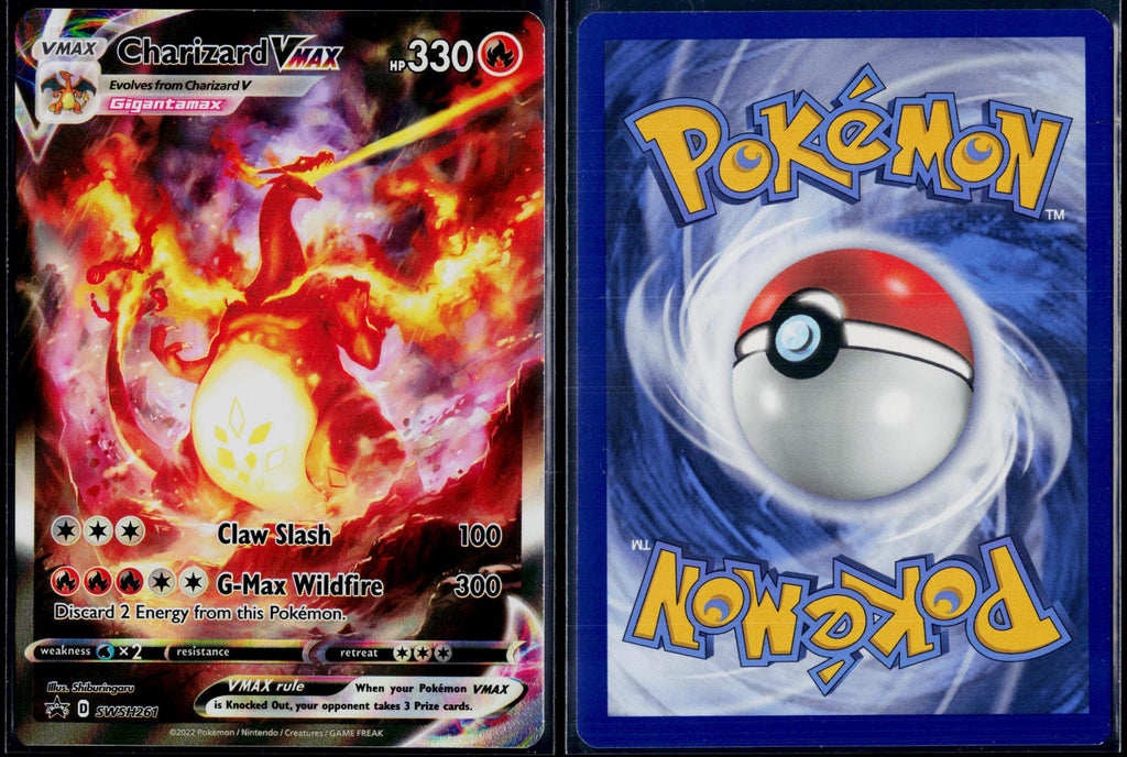 CHARIZARD VMAX SWSH261 POKEMON SWORD & SHIELD PROMO HOLO P NM