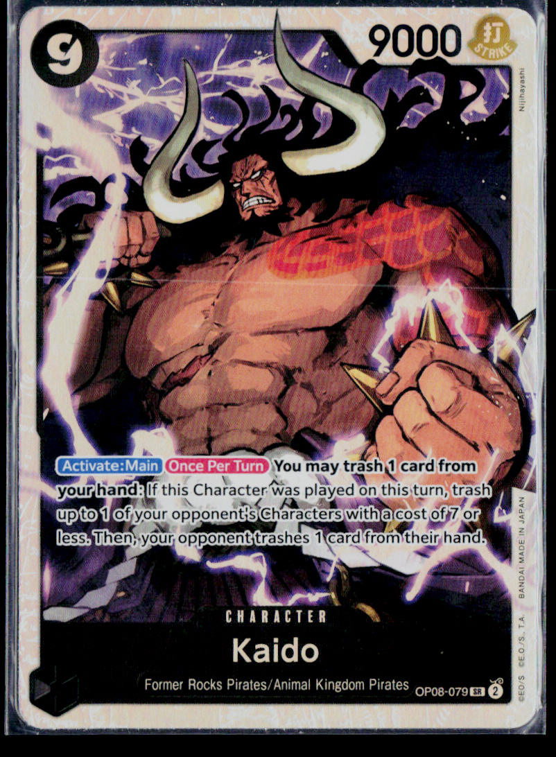 KAIDO OP08-079 ONE PIECE TWO LEGENDS SR NM
