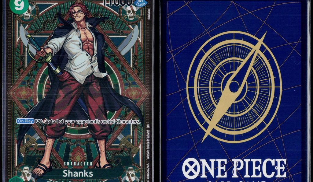 SHANKS (SP) ST16-004 ONE PIECE A FIST OF DIVINE SPEED SR FOIL NM