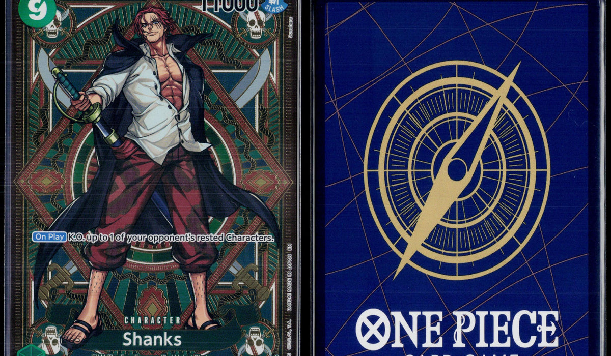SHANKS (SP) ST16-004 ONE PIECE A FIST OF DIVINE SPEED SR FOIL NM