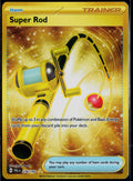 SUPER ROD 276/193 POKEMON PALDEA EVOLVED HYPER RARE HOLO NM
