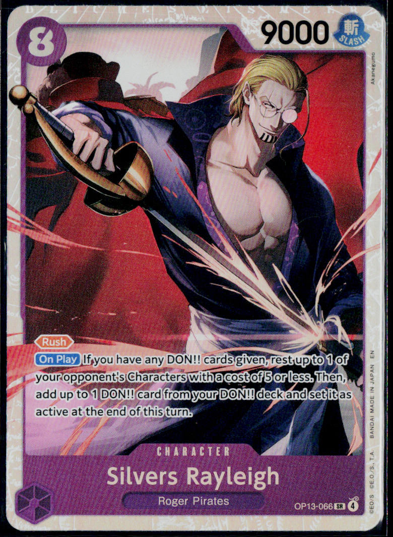 SILVERS RAYLEIGH OP13-066 ONE PIECE CARRYING ON HIS WILL SR NM