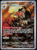 MANDIBUZZ 145/086 🐬 POKEMON WHITE FLARE HOLO IR ☀️ NM/M 🌴