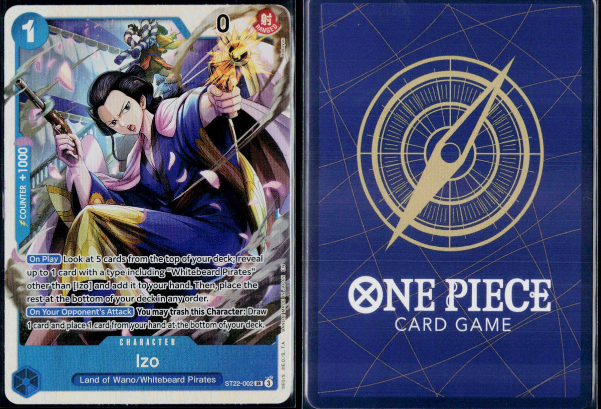 IZO ST22-002 ONE PIECE STARTER DECK 22: ACE & NEWGATE SR NM