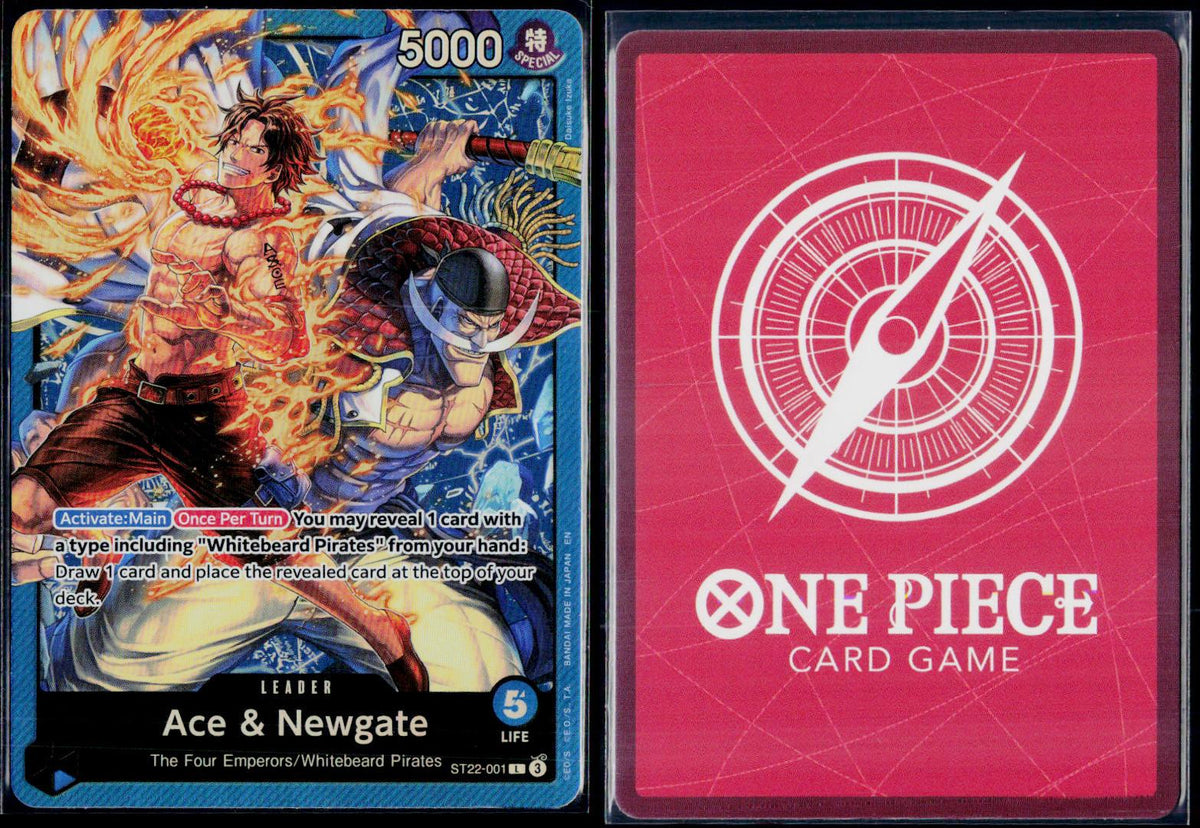 ACE & NEWGATE ST22-001 ONE PIECE STARTER DECK 22: ACE & NEWGATE L NM