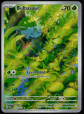 BULBASAUR 166/165 POKEMON 151 ILLUSTRATION RARE NM