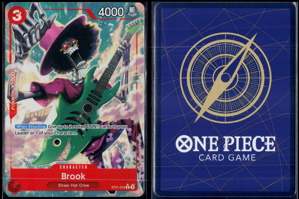 BROOK (PARALLEL) ST21-012 ONE PIECE STARTER DECK EX: GEAR 5 C FOIL NM