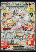 CINCCINO EX 119/086 🐬 POKEMON CHAOS RISING HOLO SIR ☀️ NM/M 🌴