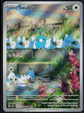 SWABLU 213/182 POKEMON PARADOX RIFT ILLUSTRATION RARE HOLO NM