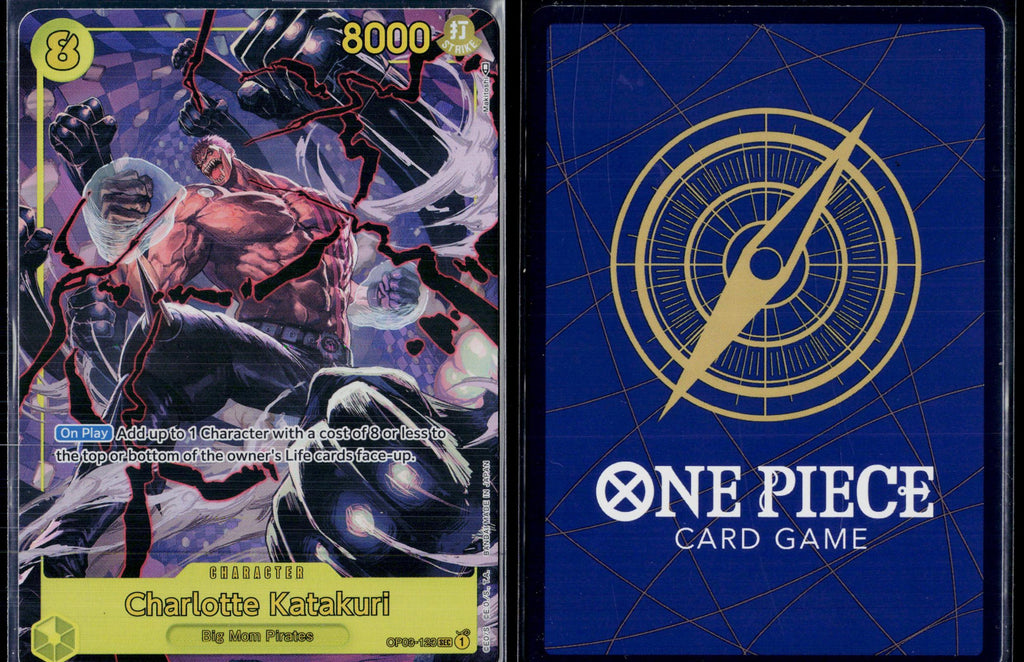 CHARLOTTE KATAKURI (ALTERNATE ART) OP03-123 ONE PIECE FOIL NM
