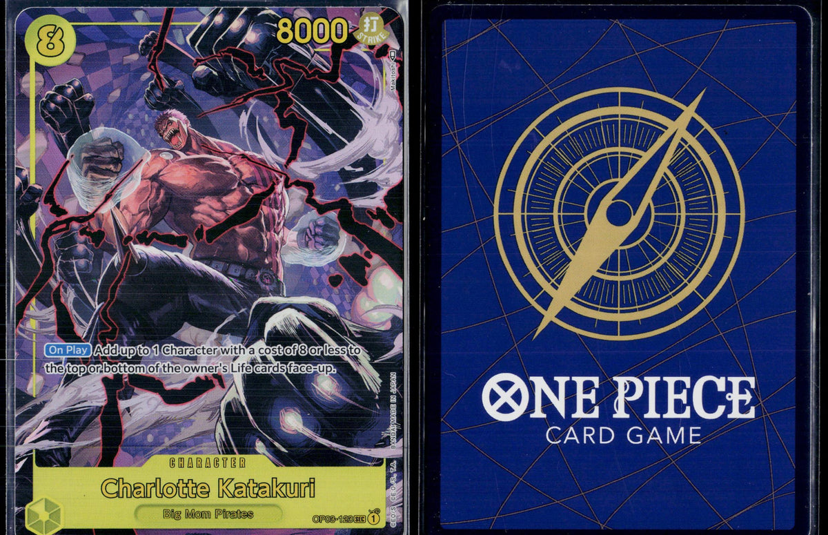 CHARLOTTE KATAKURI (ALTERNATE ART) OP03-123 ONE PIECE FOIL NM