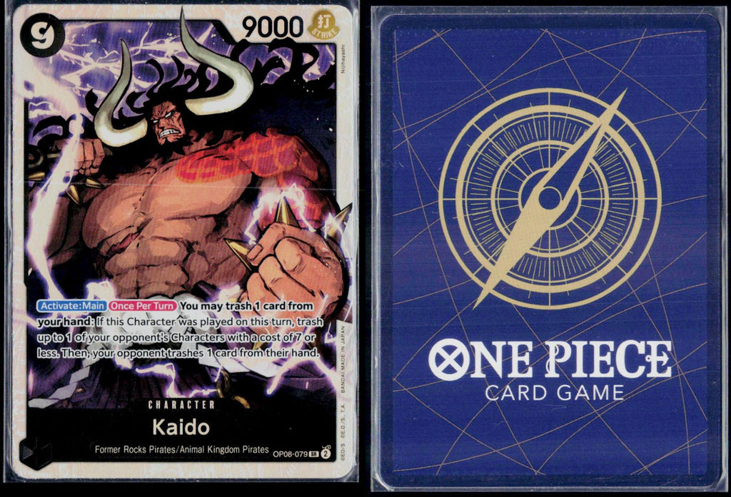 KAIDO OP08-079 ONE PIECE TWO LEGENDS SR NM