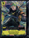 RORONOA ZORO OP07-113 SEALED (ILLUSTRATION BOX VOL.3) ONE PIECE FOIL NM