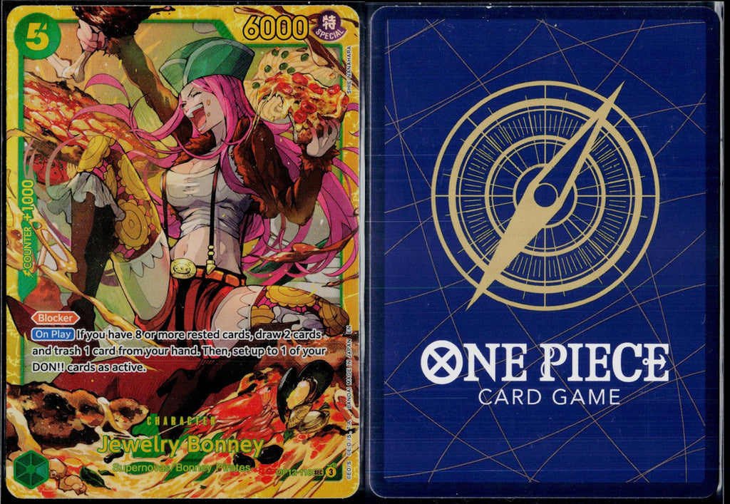 JEWELRY BONNEY (118) OP12-118 ONE PIECE LEGACY OF THE MASTER SEC FOIL NM