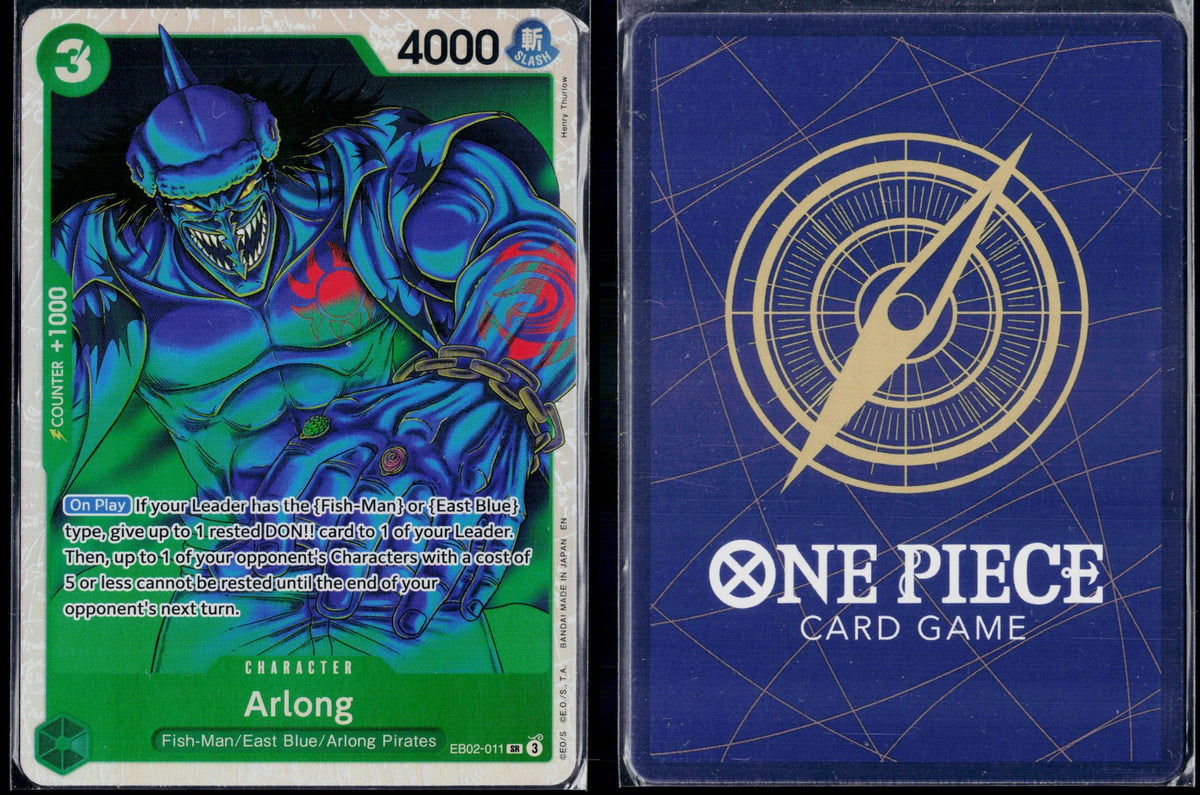 ARLONG EB02-011 ONE PIECE EXTRA BOOSTER: ANIME 25TH COLLECTION SR NM
