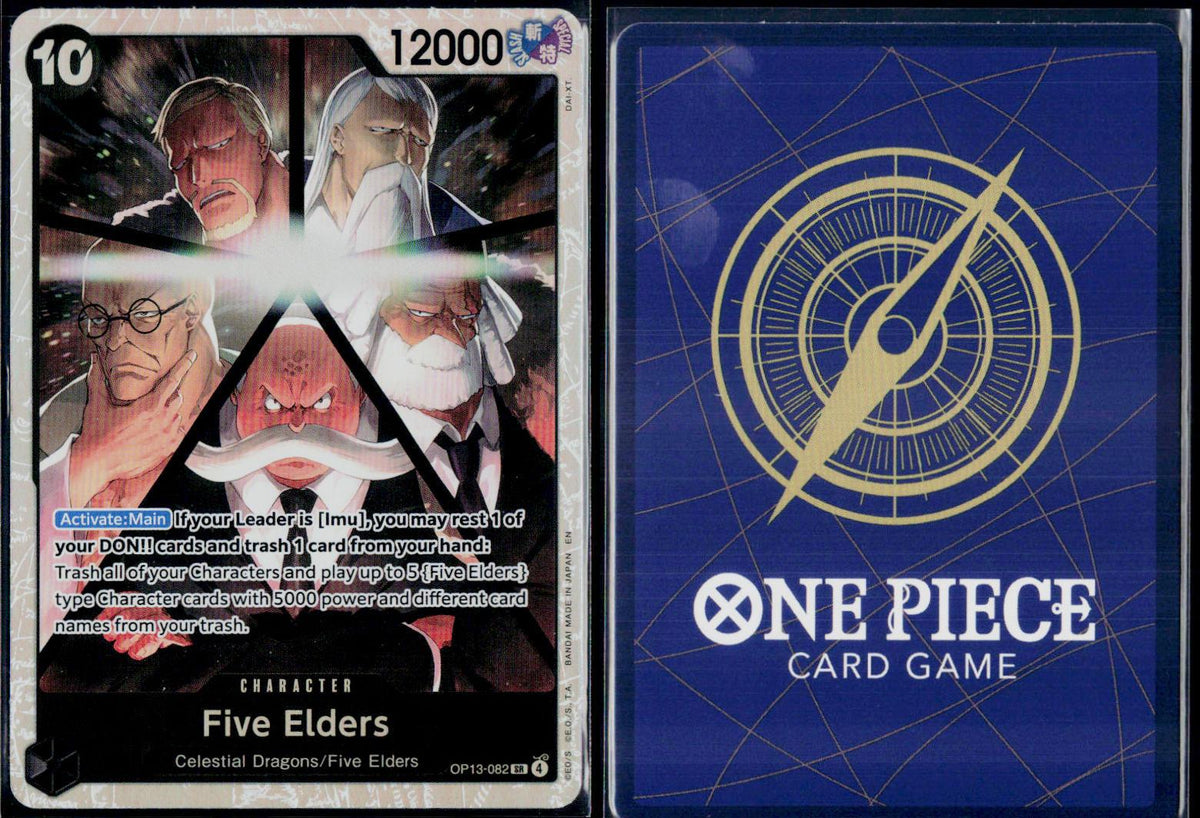 FIVE ELDERS OP13-082 ONE PIECE CARRYING ON HIS WILL SR NM