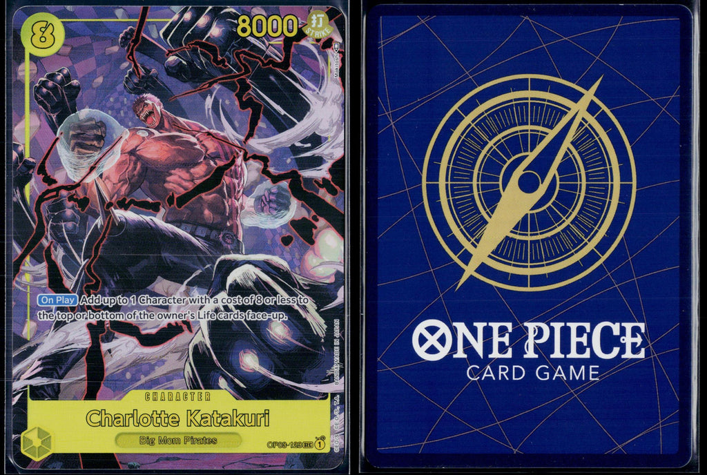 CHARLOTTE KATAKURI (ALTERNATE ART) OP03-123 ONE PIECE FOIL NM