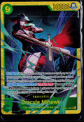 DRACULE MIHAWK OP14-119 ONE PIECE THE AZURE SEA'S SEVEN SEC FOIL NM