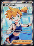 MISTY'S VITALITY 111/084 POKEMON PITCH BLACK ULTRA RARE HOLO NM