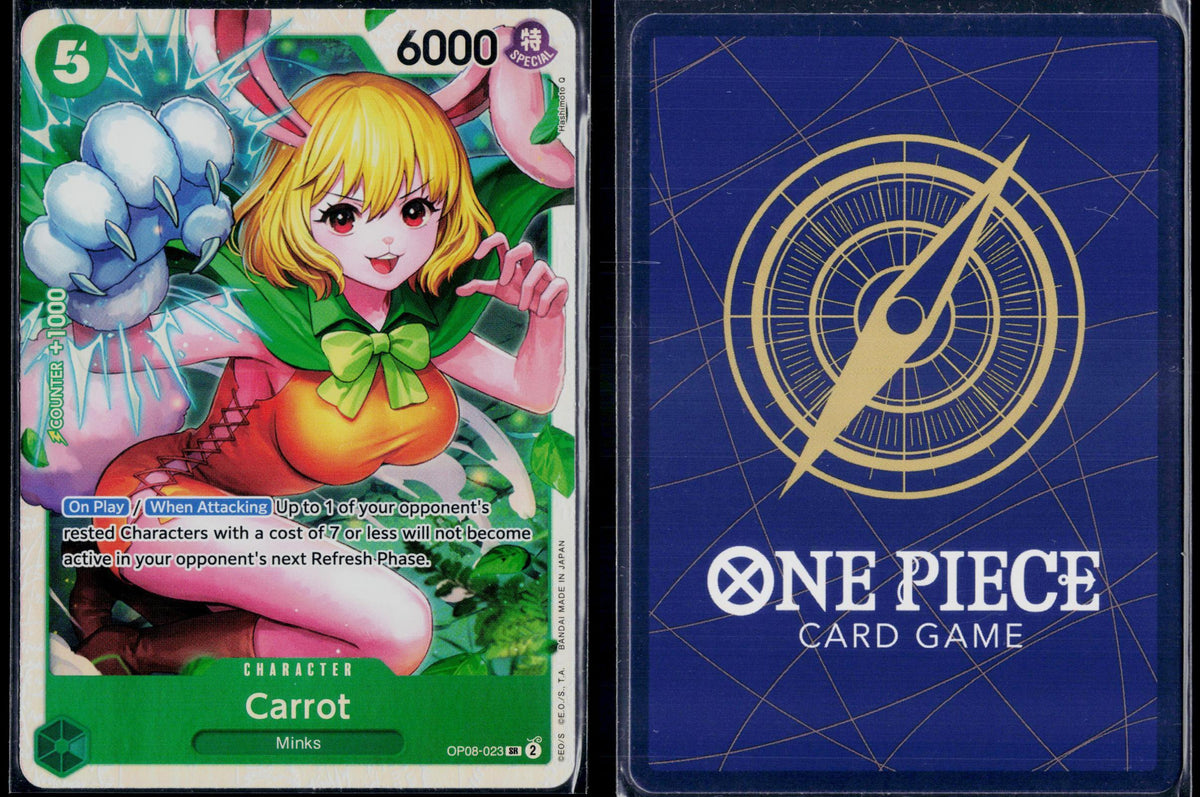 CARROT (023) OP08-023 ONE PIECE TWO LEGENDS SR NM