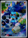 RIOLU 215/198 POKEMON SCARLET & VIOLET ILLUSTRATION RARE HOLO NM