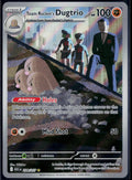TEAM ROCKET'S DUGTRIO 239/217 POKEMON ASCENDED HEROES ILLUSTRATION RARE NM