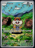 PATRAT 152/086 POKEMON WHITE FLARE ILLUSTRATION RARE NM